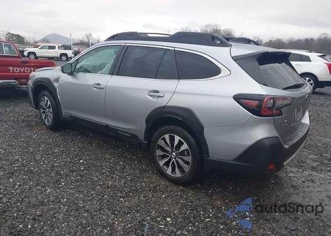 2025 Subaru Outback Limited from USA, damaged, VIN 4S4BTANC5S3197351